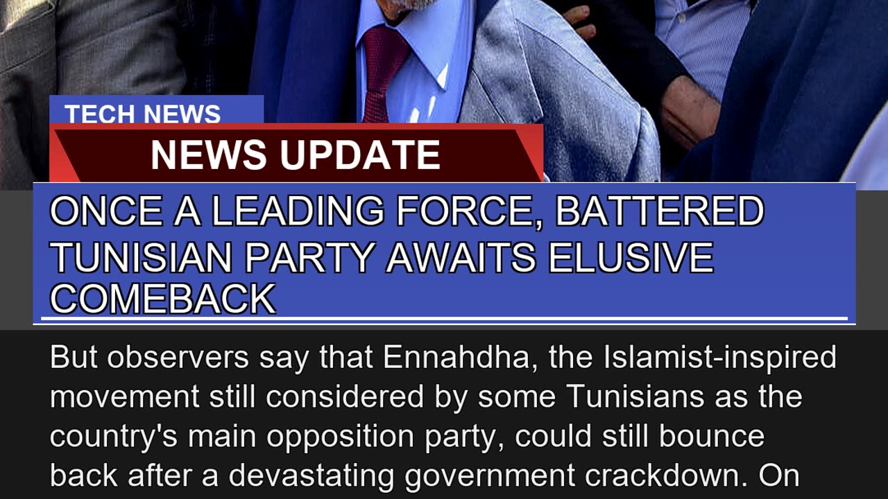 Once a Leading Force Battered Tunisian Party Awai