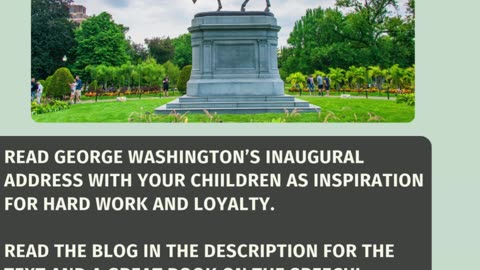 Timeout With COS Moms! May George Washington Serve As Inspiration