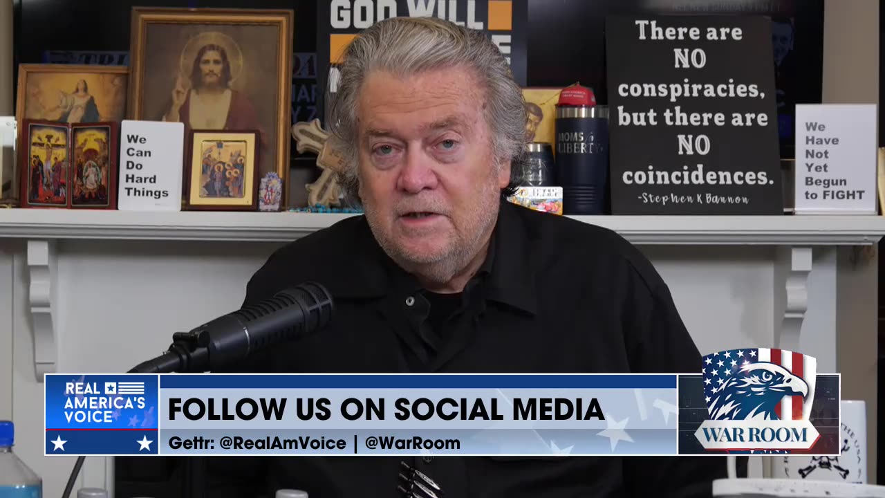 Steve Bannon On Middle East: “Economic Prosperity Leads To Peace.”