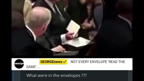REMEMBER THE ENVELOPES FOLKS