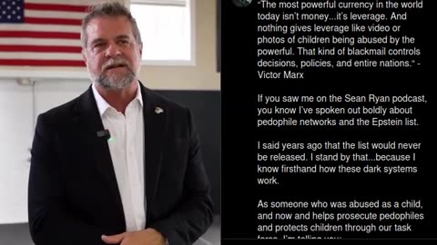 VICTOR MARX- Child Trafficking Beyond Epstein- PCI Taskforce 7 11 2025