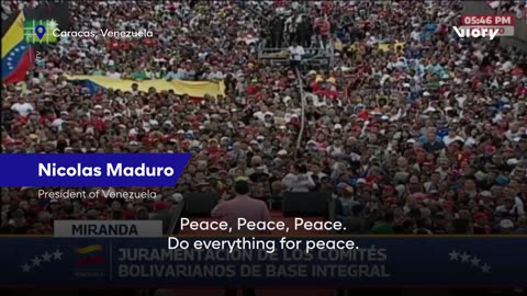 Watch Maduro sing John Lennon's 'Imagine' and yell 'get out of here!' at US warships