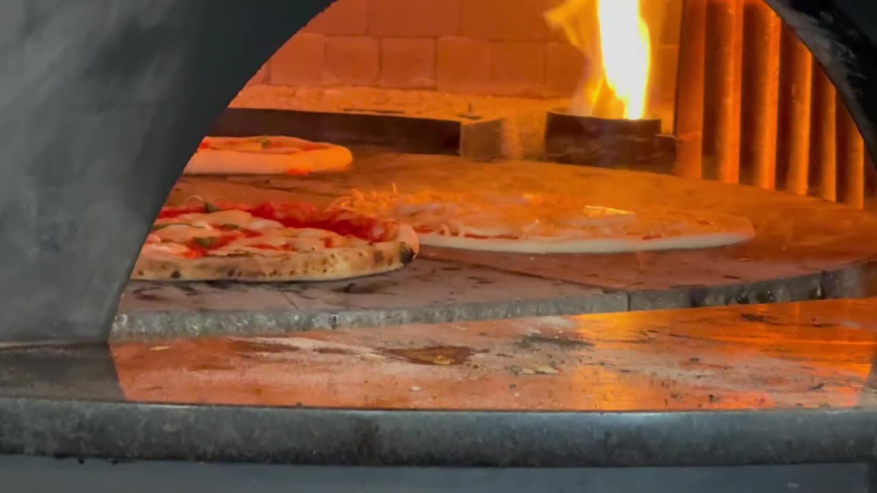 Pizzeria Of The Year! Camporosso Wood Fired Pizzeria! Let's Try It Out! Hint It's Fire...