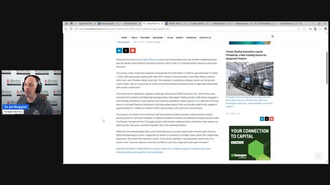 Episode 404: FED warns banks Private Credit ties create "systemic risk!"