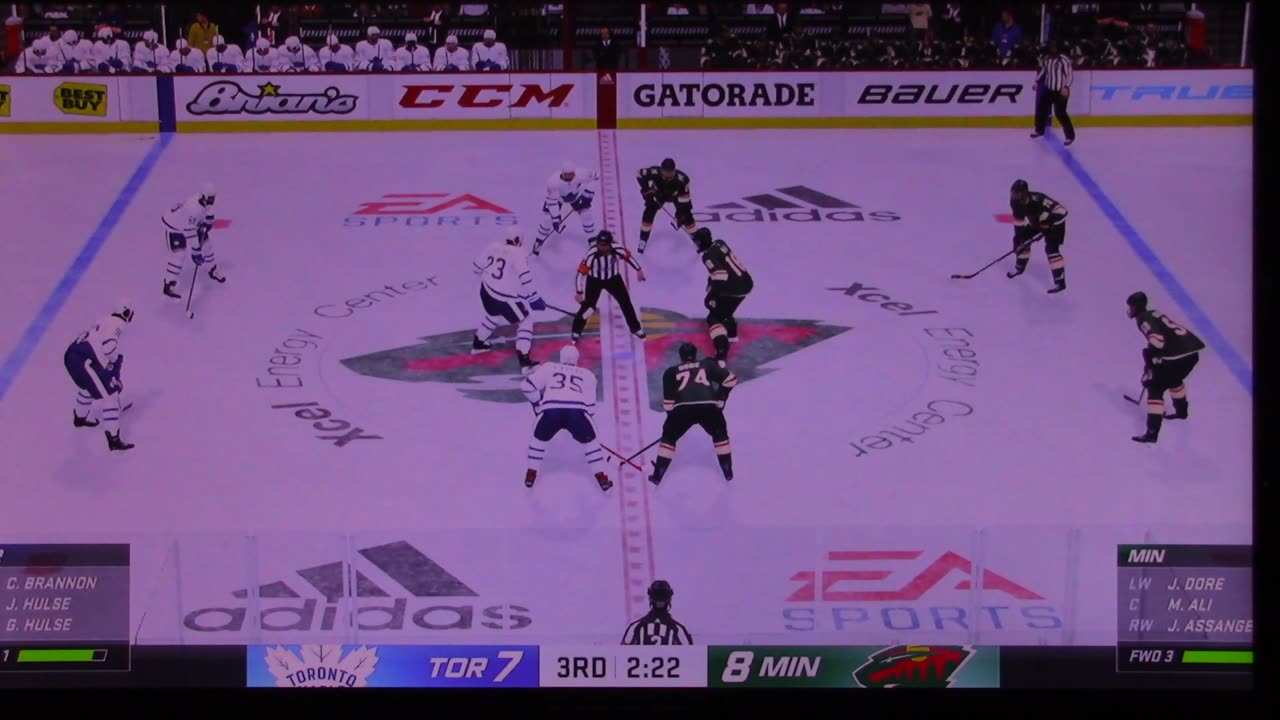 NHL: Toronto Maple Leafs vs Minnesota Wild