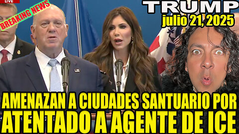 AMENAZAN A CIUDADES SANTUARIO POR TERRIBLE ATENTADO A OFICIAL DE ICE