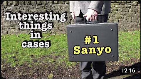 🎵VINTAGE TECH REVEAL: Sanyo G‑2615N – The Ultimate Retro Boombox-in-a-Case! 📻🧳