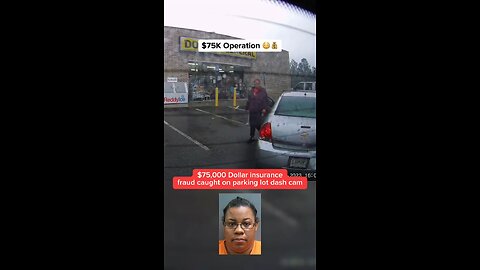 $75K Insurance Scam Exposed on Dashcam 🎥 #dashcamfootage #insurancefraud #japd