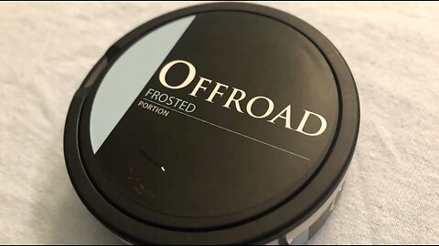 Offroad Frosted (Discontinued) Snus Review