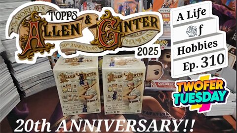 Topps Allen & Ginter 2025 20th Anniversary 2 Blaster Rip Twofer Tuesday e310