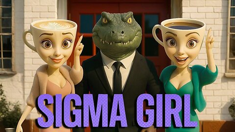 SIGMA GIRL: BALLERINA CAPPUCCINA X BOMBARDILO CROCODILO | SIGMA BOY SONG REMIX