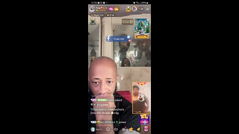 King B feeds Trina B BS