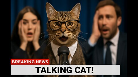 "BREAKING NEWS: Talking Cat Reveals Shocking Secrets! 🐱😱 (Must Watch)"