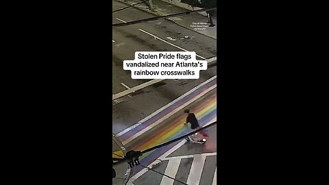 Four teens arrested for vandalizing Pride flags near Atlanta rainbow crosswalks, fled on scooters.