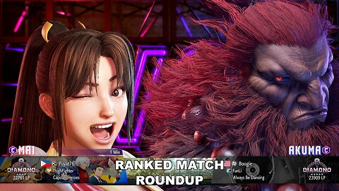 Kuya Kalbo SF6 Ranked Match Roundup. Mai Diamond Rank [Hori Fight Stick]