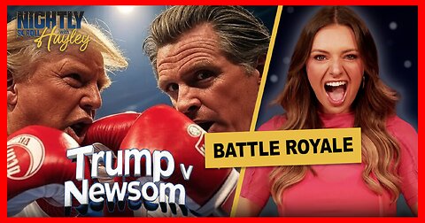 LA Blames Trump For Riot Damage - Nightly Scroll w/ Hayley Caronia