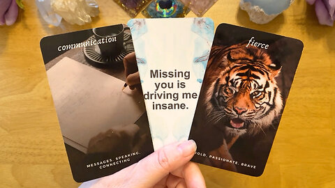 THE PERSON ON YOUR MIND CAN'T STAY QUIET ANY LONGER! 💘 (COLLECTIVE LOVE READING) 💞 #love #tarot