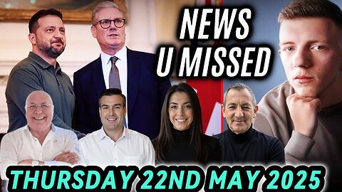 CHARLIE WARD DAILY NEWS WITH CHARLIE WARD, PAUL BROOKER & WARREN THORNTON THURSDAY 22ND MAY 2025