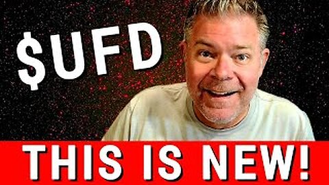 **ALERT!** - THIS is Happening in our $UFD Community