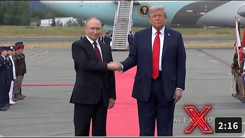 BREAKING VIDEO: President Trump & President Putin Meet In Alaska & Take Photos Before Their Meeting Officially Kicks Off!