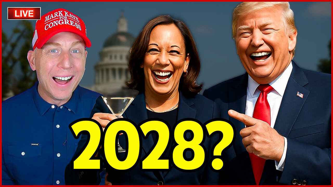🔴Kamala Quits Governor Race Sets Table for 2028