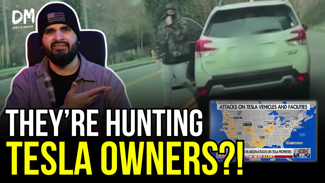 Tesla Owners Are Being HUNTED DOWN And Stopped In The Roads By Anti-Elon, Anti-Trump Lunatics! 🤯