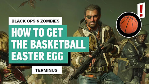 Call of Duty Black Ops 6 Zombies Easter Egg - Basketball Easter Egg - Easy 4,000 Essence