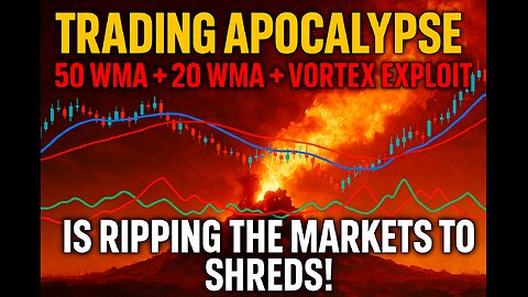 TRADING APOCALYPSE: 50 WMA + 20 WMA + VORTEX EXPLOIT Is RIPPING the Markets to SHREDS!