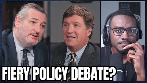 Tucker Challenges Ted Cruz Over Support For Regime Change In Iran
