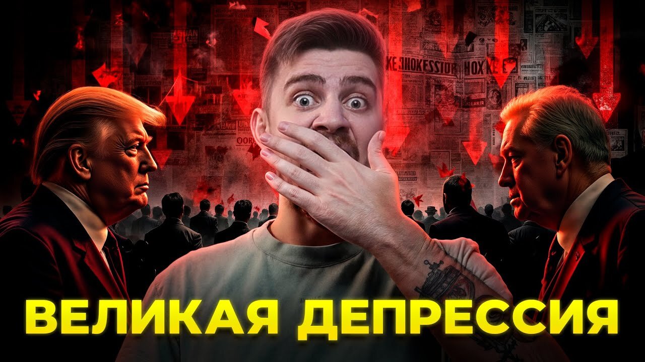 ЧЁРНЫЙ ПОНЕДЕЛЬНИК 2025_ БИТКОИН, РЫНКИ И КАТАСТРОФА ОТ ТРАМПА_