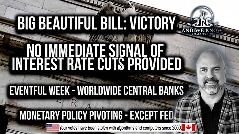 6.29.25: Big Beautiful Bill passes Senate, Budget CUTS from FED? Worldwide Central BANKS, Trump