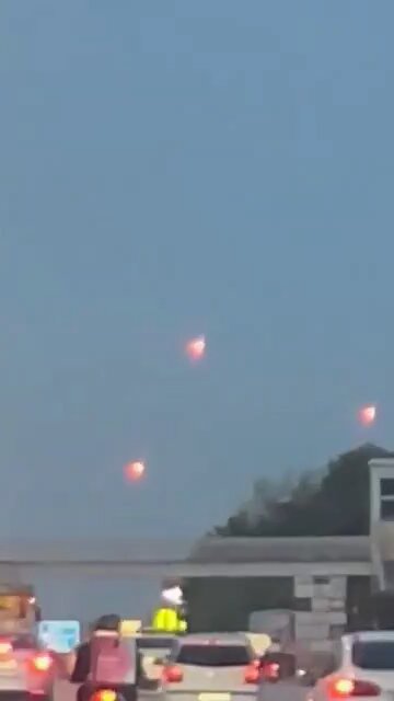 Triangle Lights at Antalya, Turkey (April 13, 2025)