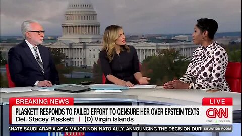 Stacey Plaskett Has No Regrets Texting with Epstein: ‘You Get Information from People Where You Can’