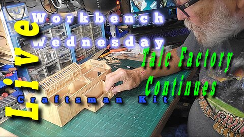 Talc Factory On The Workbench - Announcing A New Project Tonight Only On Rumble