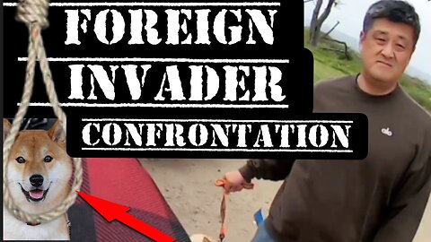 Black Biker vs Foreign Invader