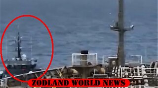 ►🚨▶⚡️❗️🇪🇪🇪🇺 Live Footage: NATO & Estonia try HIJACKING civilian cargo ship in INTERNATIONAL WATERS