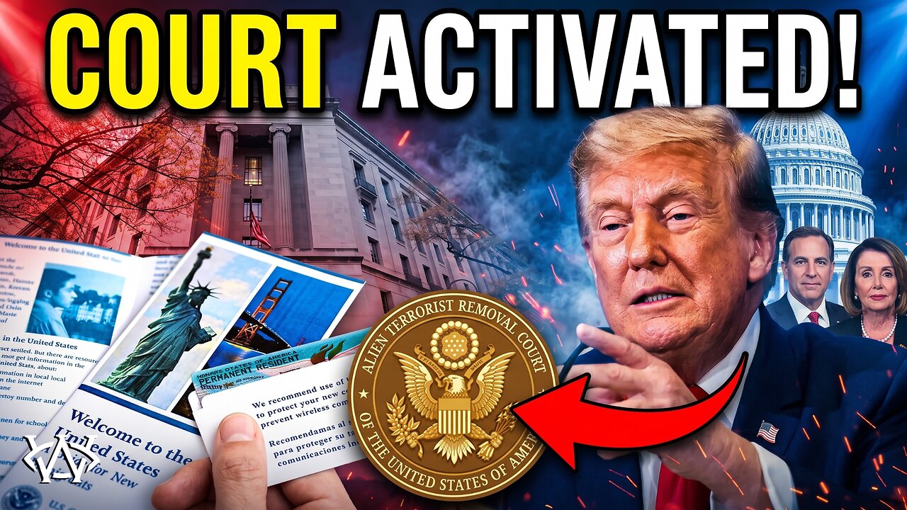 Trump Activates "Alien Terrorist" Court for First Time EVER!