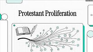 PROTESTANT PROLIFERATION #truth #jesus #mary #joseph #ihs #christ #church #bible #christian #saints