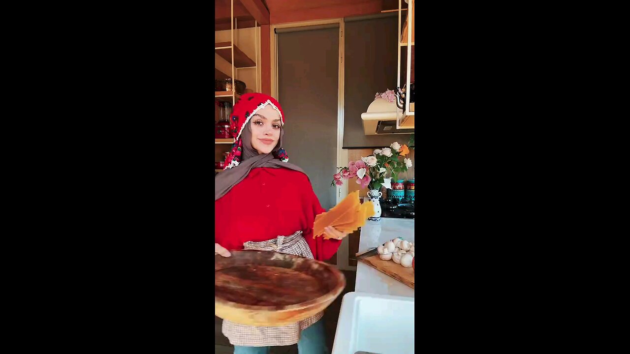 Mushroom and Spinach lasagna