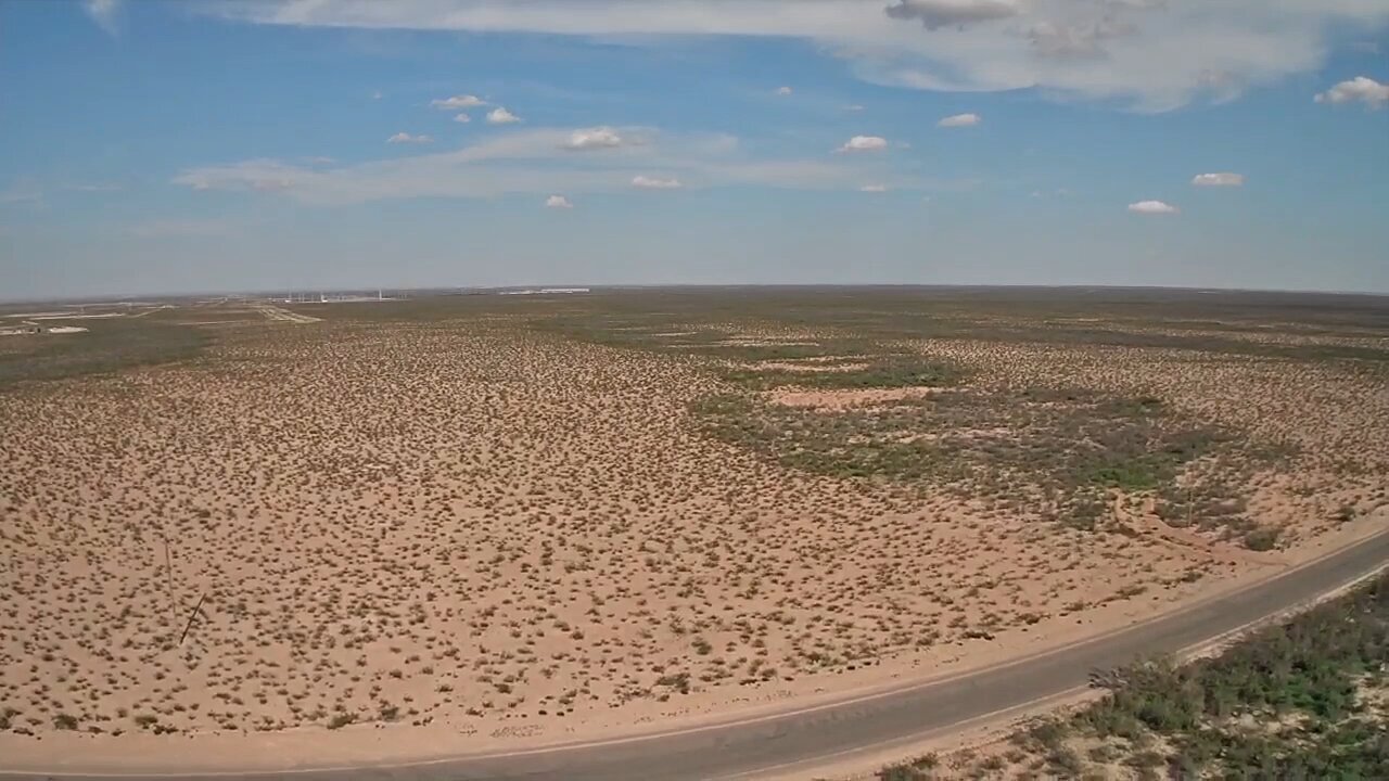 West Texas Desert views drone flight 7.8.25