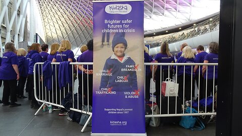 Pop up Choir at King's Cross Station in London: 4th June 2025