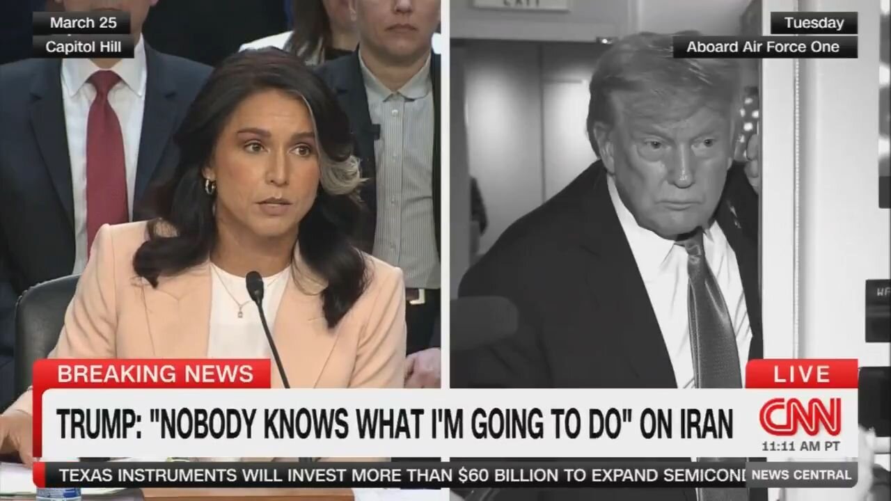 Trumpa nezajímá, co říká jeho šéfka tajných služeb! Platí to, co mu řekne Bibi!