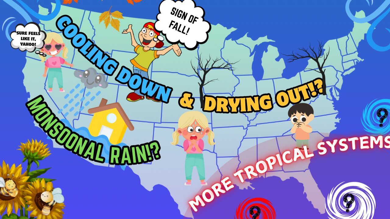 MORE Tropical Systems IGNITING As COOLDOWN Sweeps In...