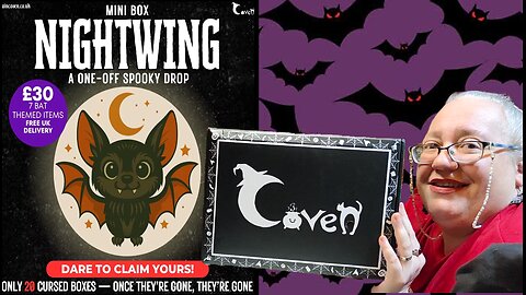 Coven - One Off November Special - Nightwing Unboxing - Bat Box
