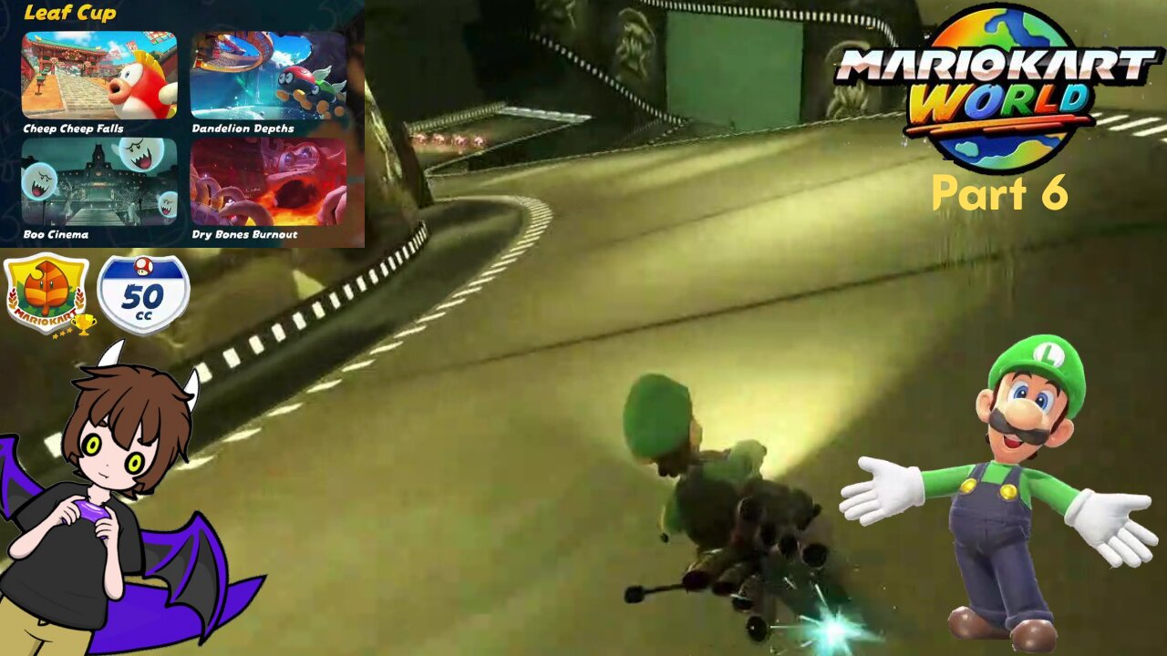 Mario Kart World The Traditional Leaf Cup!