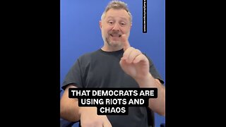 ASL only - Democrats use anti-ICE riots to distract us from frauds