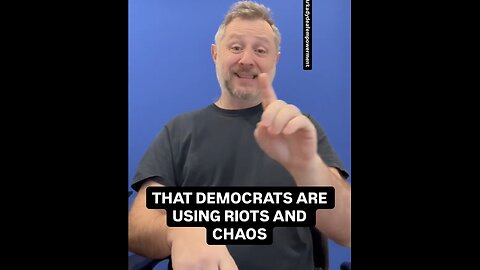 ASL only - Democrats use anti-ICE riots to distract us from frauds