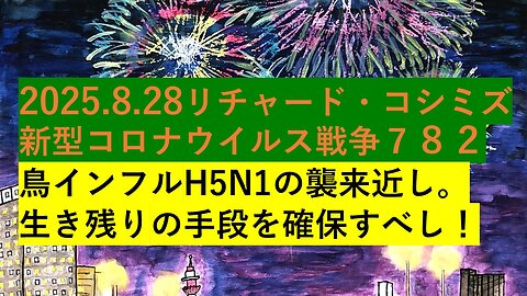 2025.8.28リチャード・コシミズ新型コロナウイルス戦争７８２