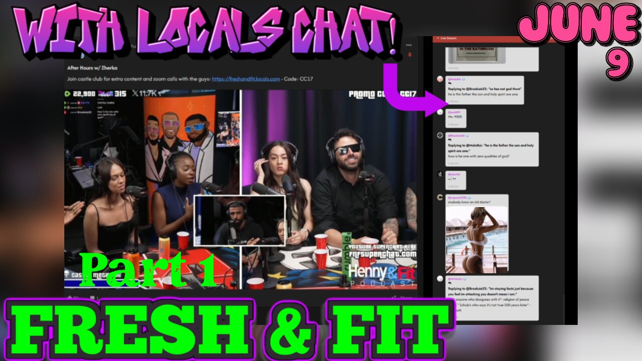 Part 1: F&F CastleClub VOD replay - with LOCALS Chat! - JUNE 11