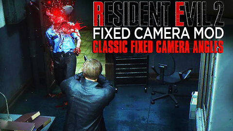 Resident Evil 2 Remake with Fixed Camera Mod – Classic Survival Horror Returns!